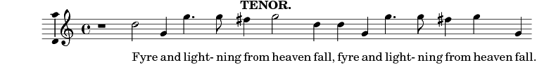 [Tenor part]
