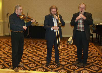 Ishmael, Bruce and John at Turtle Frolic